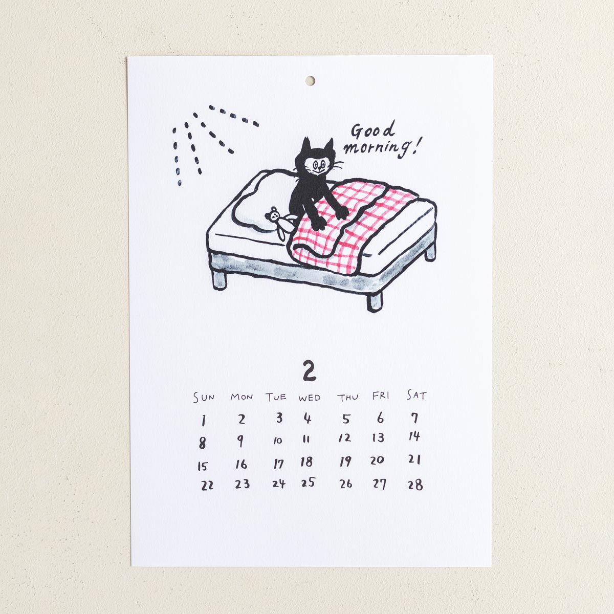 坂巻弓華 HAPPY CAT カレンダー 2026