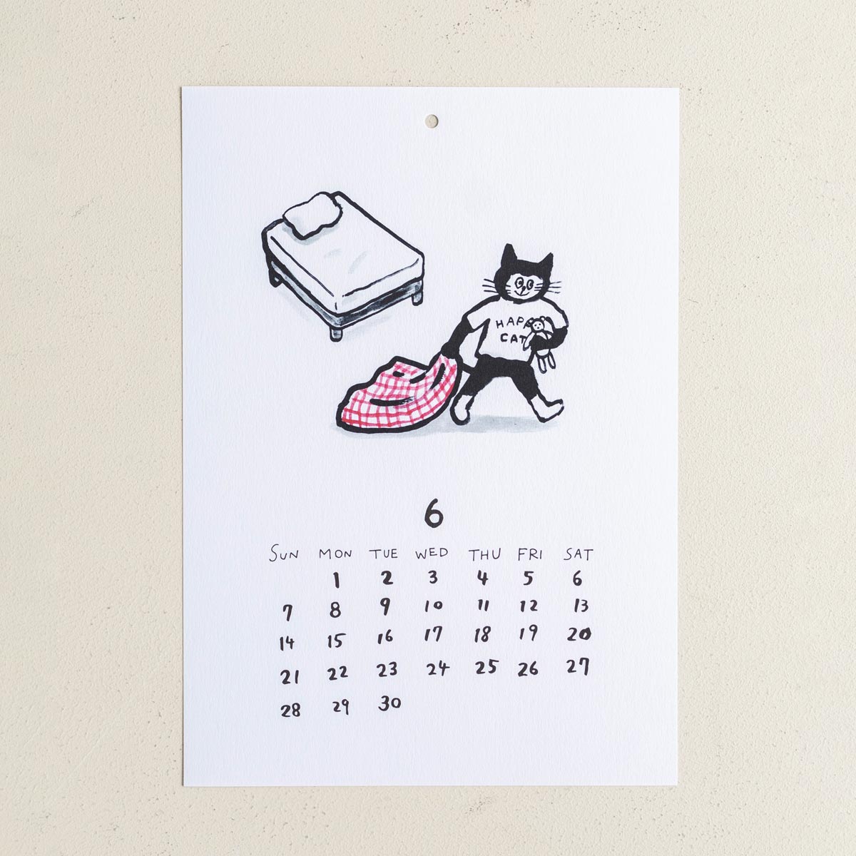 坂巻弓華 HAPPY CAT カレンダー 2026