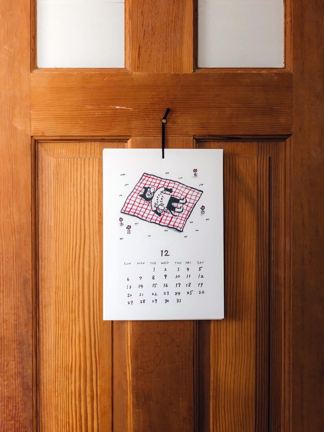 坂巻弓華 HAPPY CAT カレンダー 2026