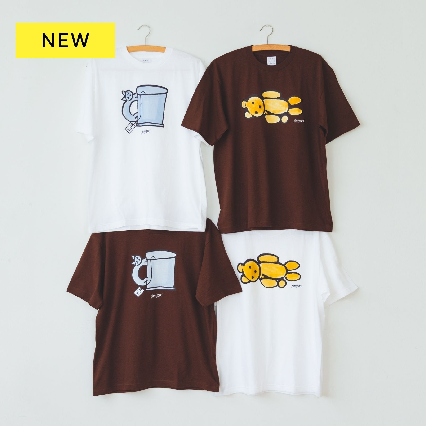 アフリカ民族の臼　プリミティブ　Orné de Feuilles yamyam × Orné de Feuilles ビッグシルエットTシャツ｜洋服｜オルネ ド