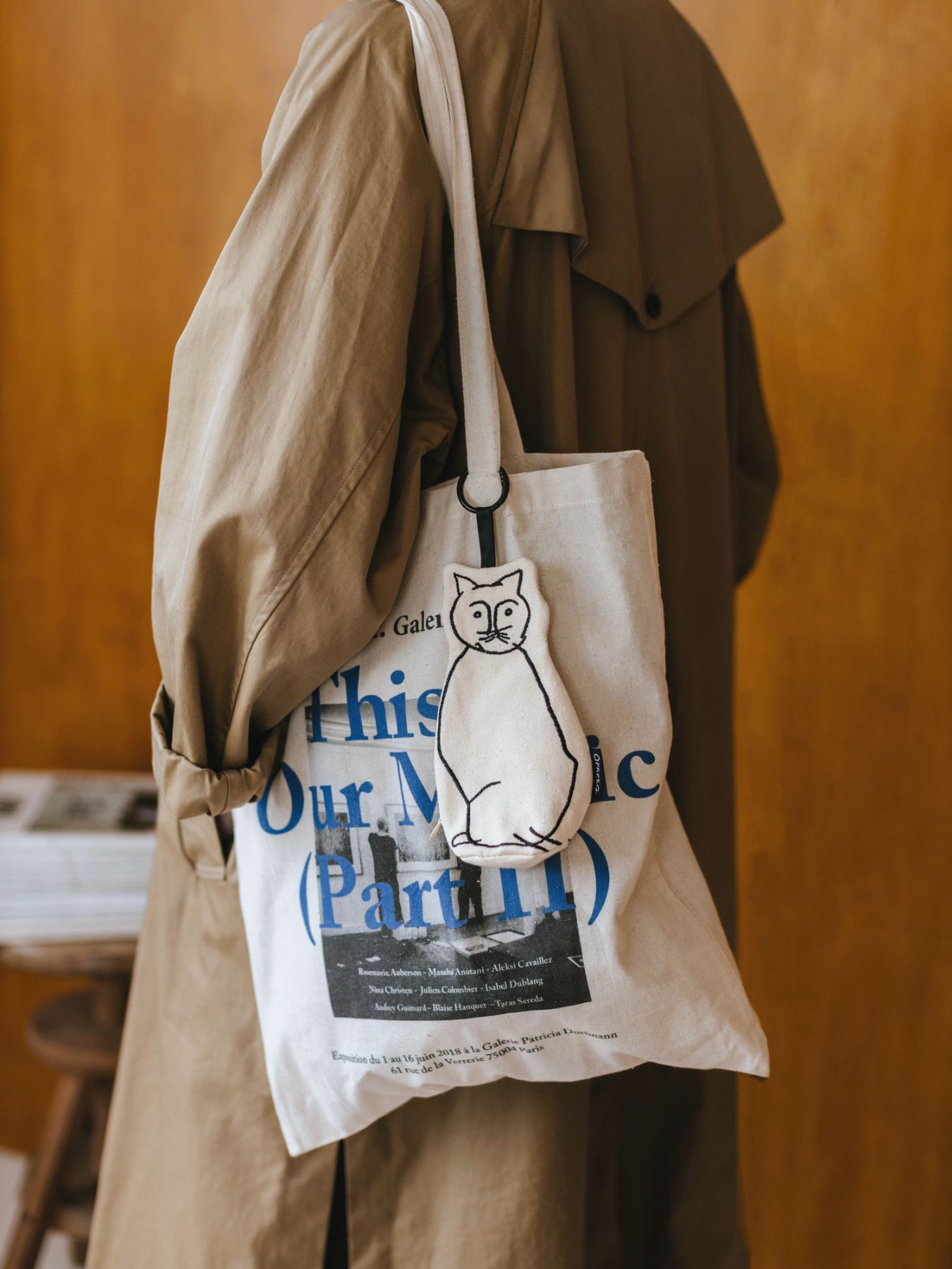 ROOTOTE × Orneko オスワリネコポーチ