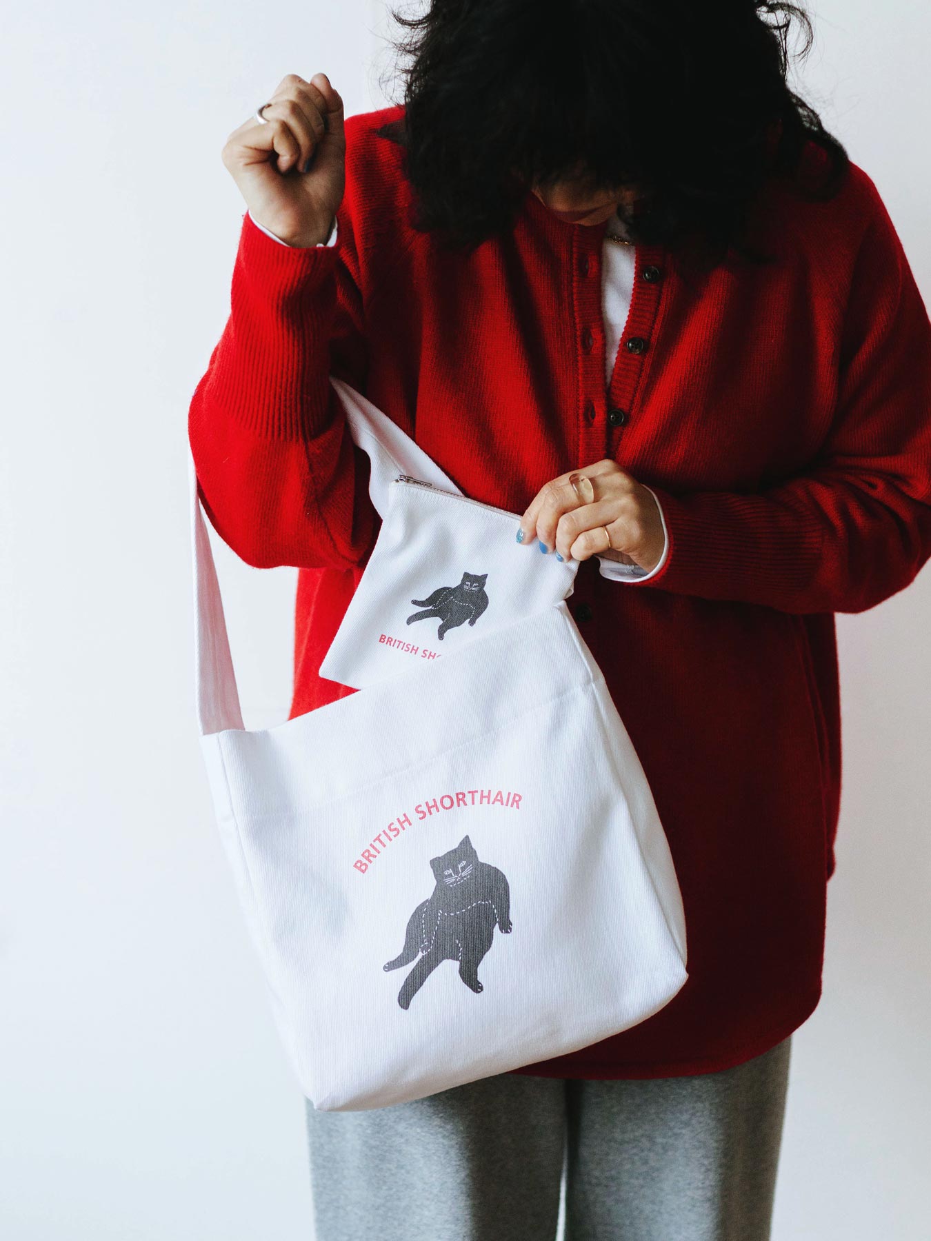 Tomotake ポーチ/BRITISH SHORTHAIR