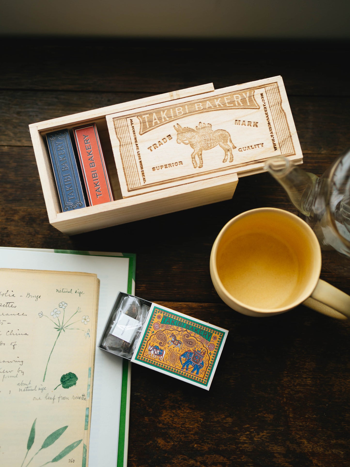 TAKIBI BAKERY 旅する紅茶/木箱入り(7種セット)