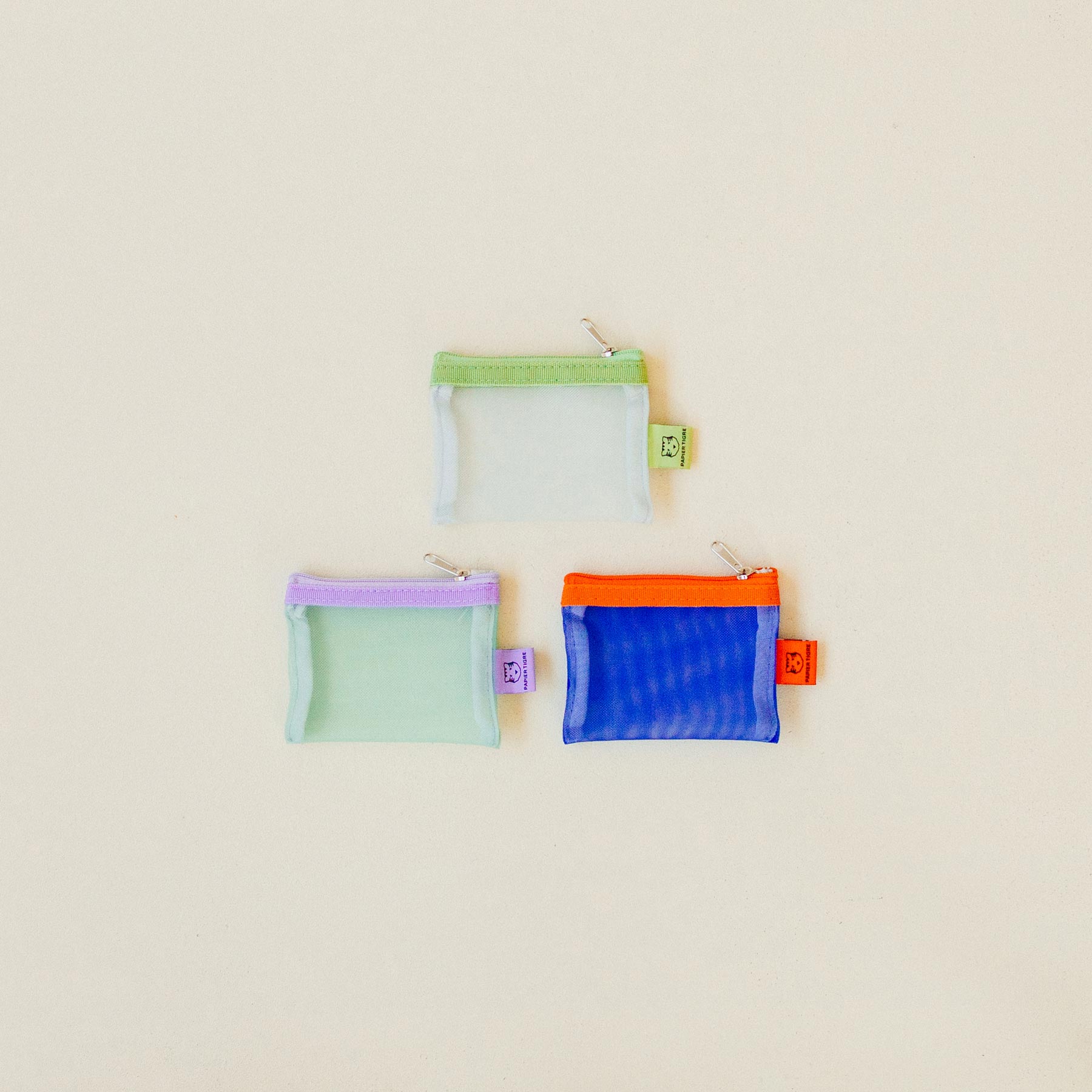 PAPIER TIGRE THE POCKET／XSサイズ（メッシュポーチ）｜文具