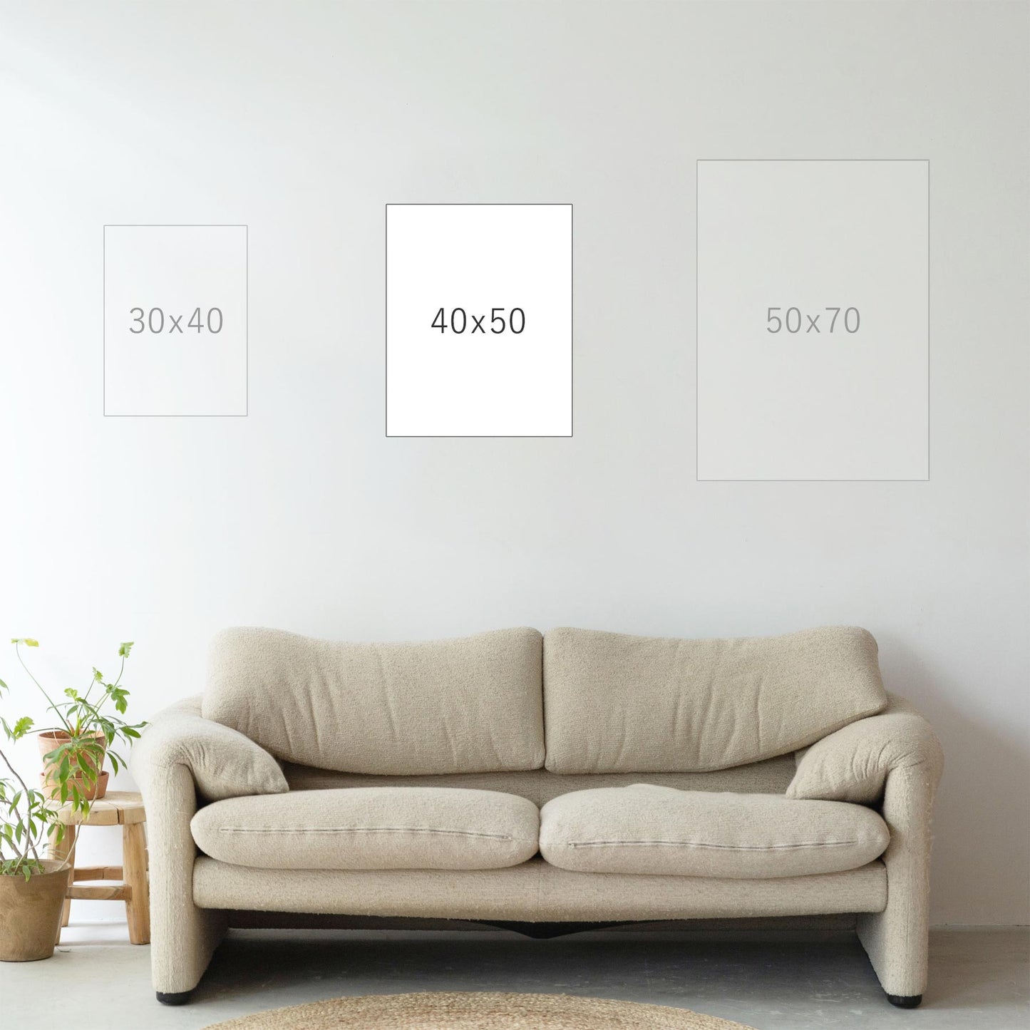 アートポスター ALIYA ABS/Let Me Look in the Mirror(40cm×50cm)