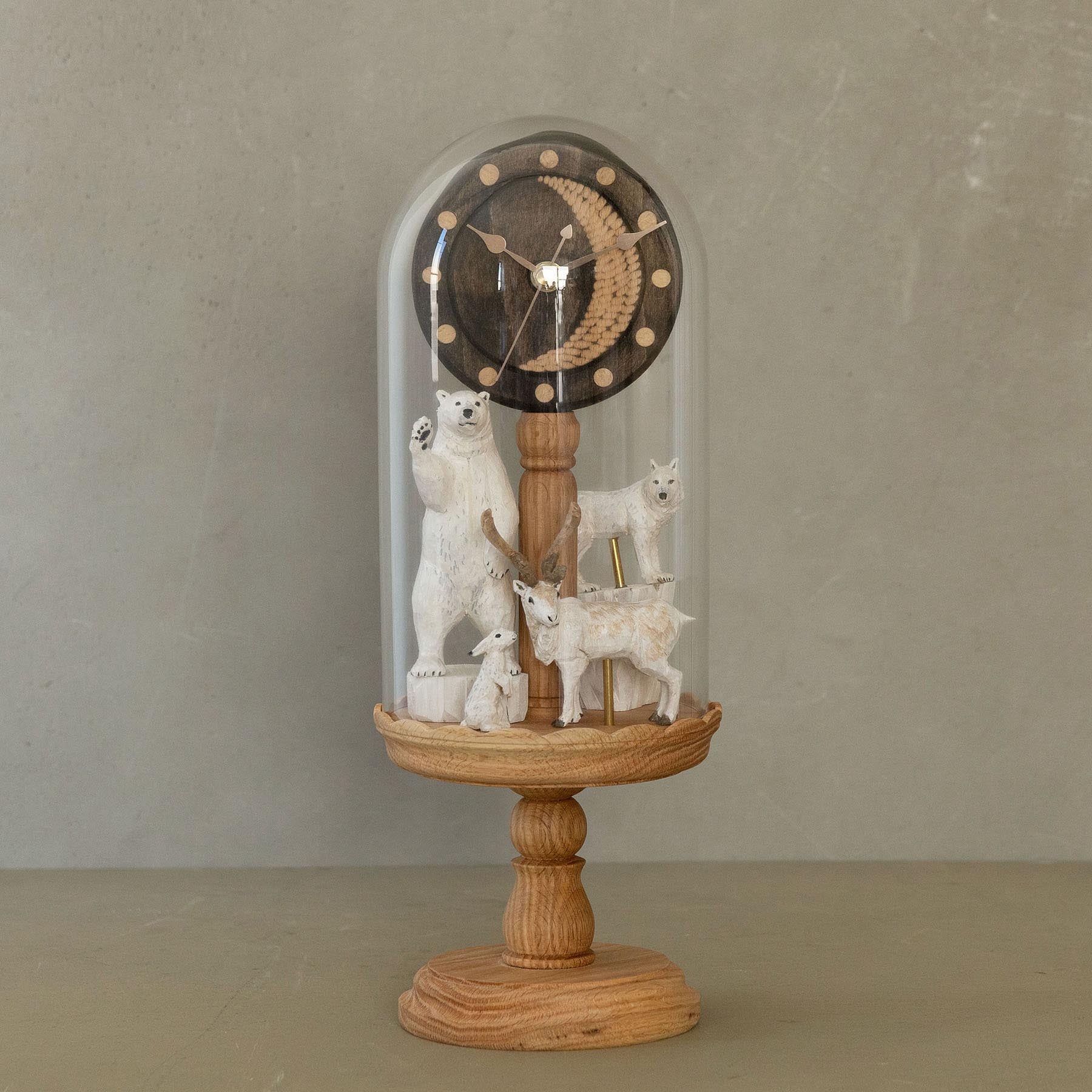 Rebmob木工 ガラスドーム時計｜オルネ ド フォイユ公式オンライン