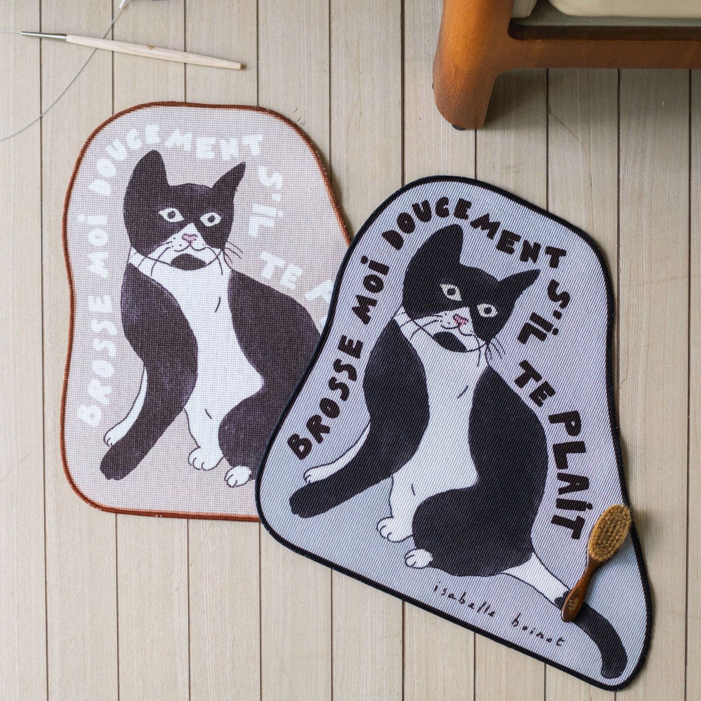 isabelle boinot × Orneko ケアマット(62×59cm)