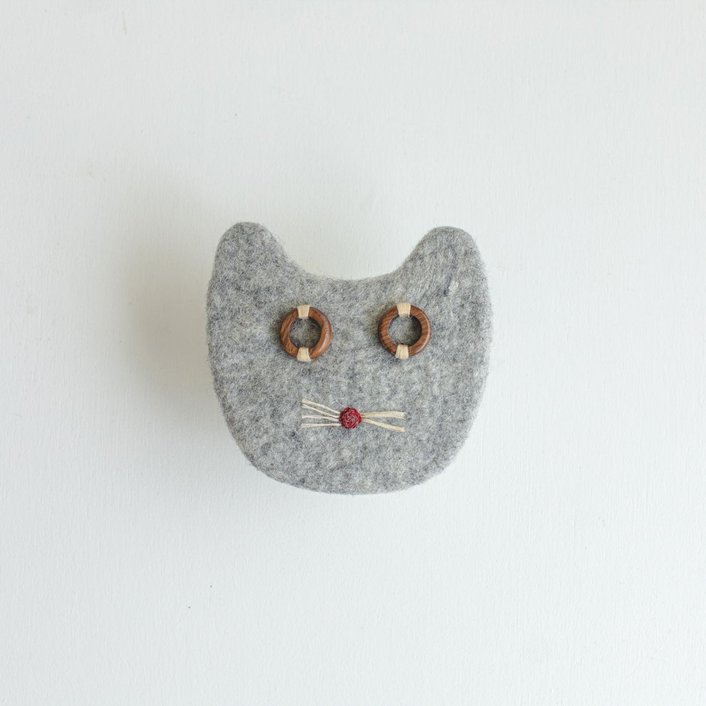 フェイスポーチ/グレー