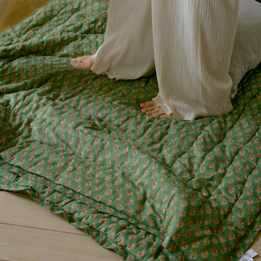 Ib Laursen キルティング ブランケット