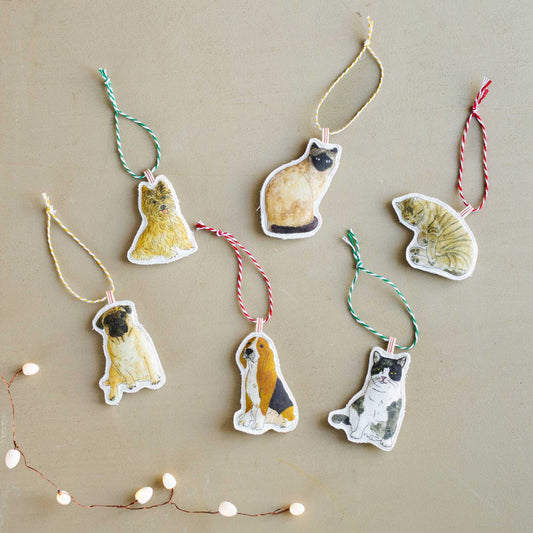 isabelle boinot × fog linen work オーナメント(3個セット)