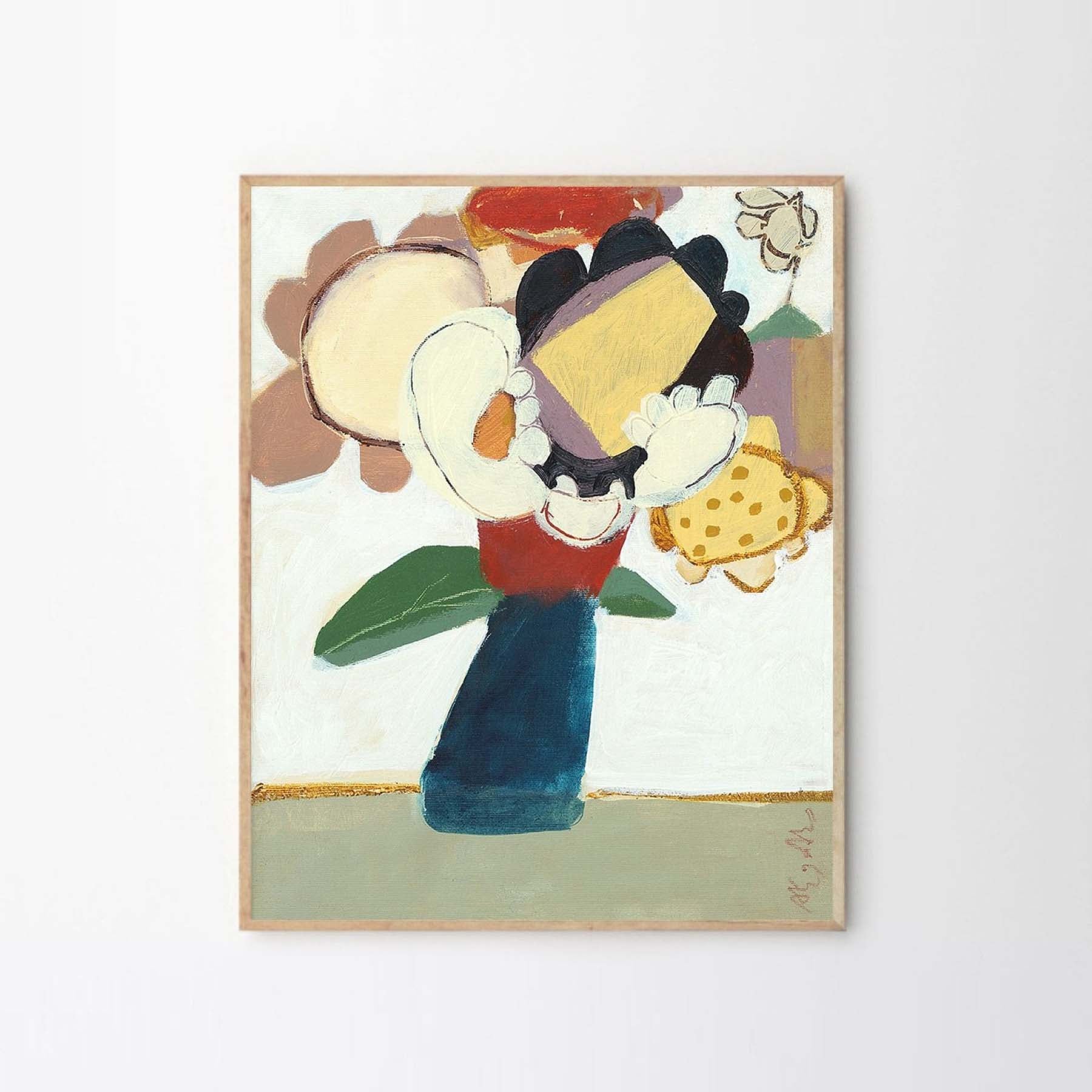 絵画 メーデイア 様 公式絵 墨彩会理事長 広森雄 愛猫 猫 ミクスト