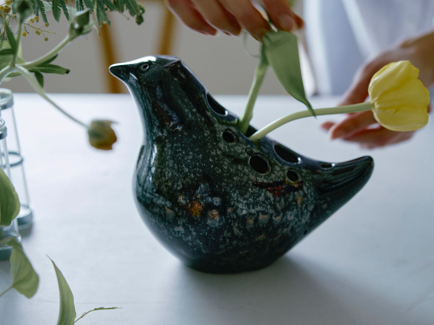 Tsé & Tsé associées 小鳥の花器