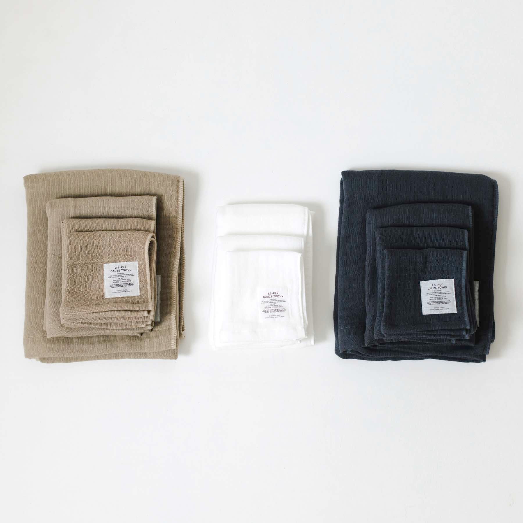 SHINTO TOWEL／2.5-PLY GAUZE（2.5重ガーゼ） – Orné de Feuilles