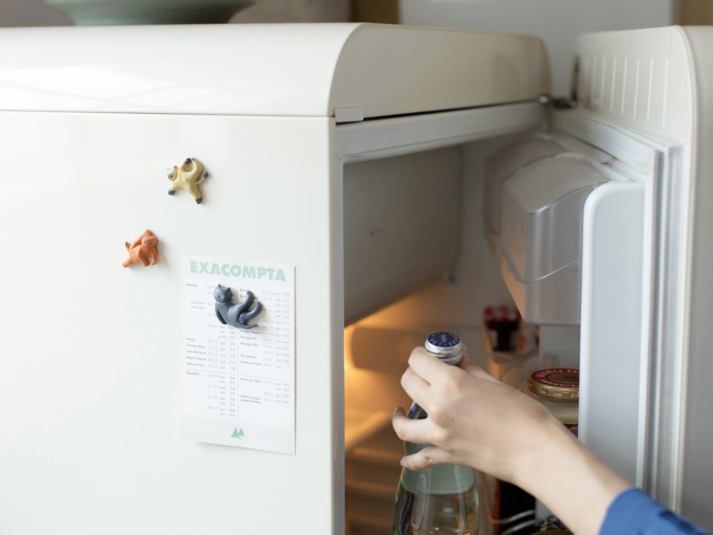 キャット・ヨガマグネット/5個セット