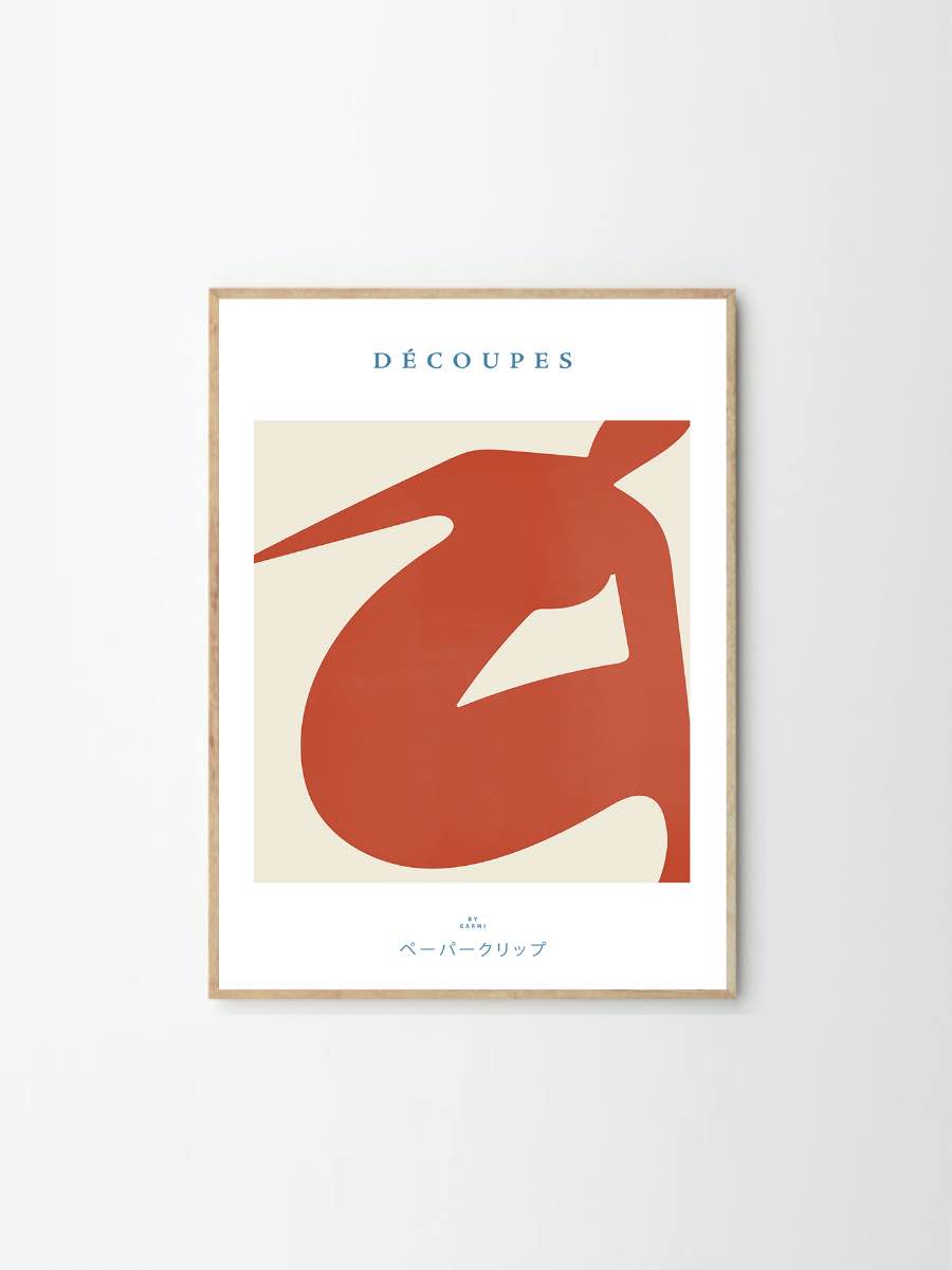 【TEST2】HONGAMA_アートポスター/BY GARMI・DECOUPES(50cm×70cm)