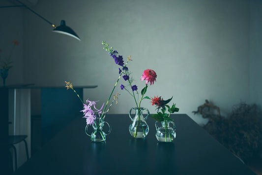 【flowershop VOICE】花器に似合う、花の生け方