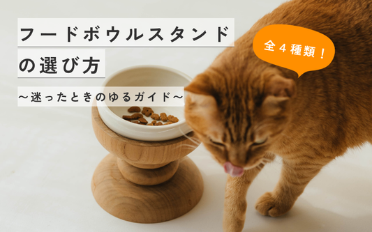 フードボウルスタンドの選び方 〜迷ったときのゆるガイド〜