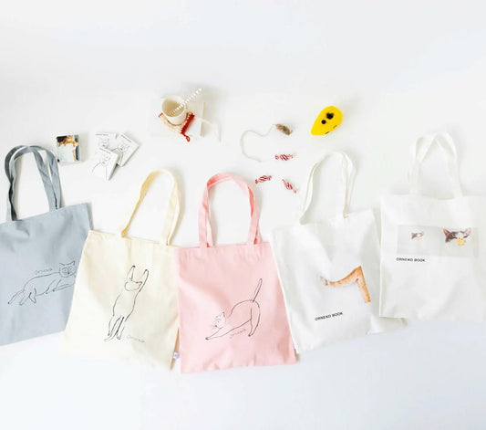 ネコのバッグ、いろいろ。