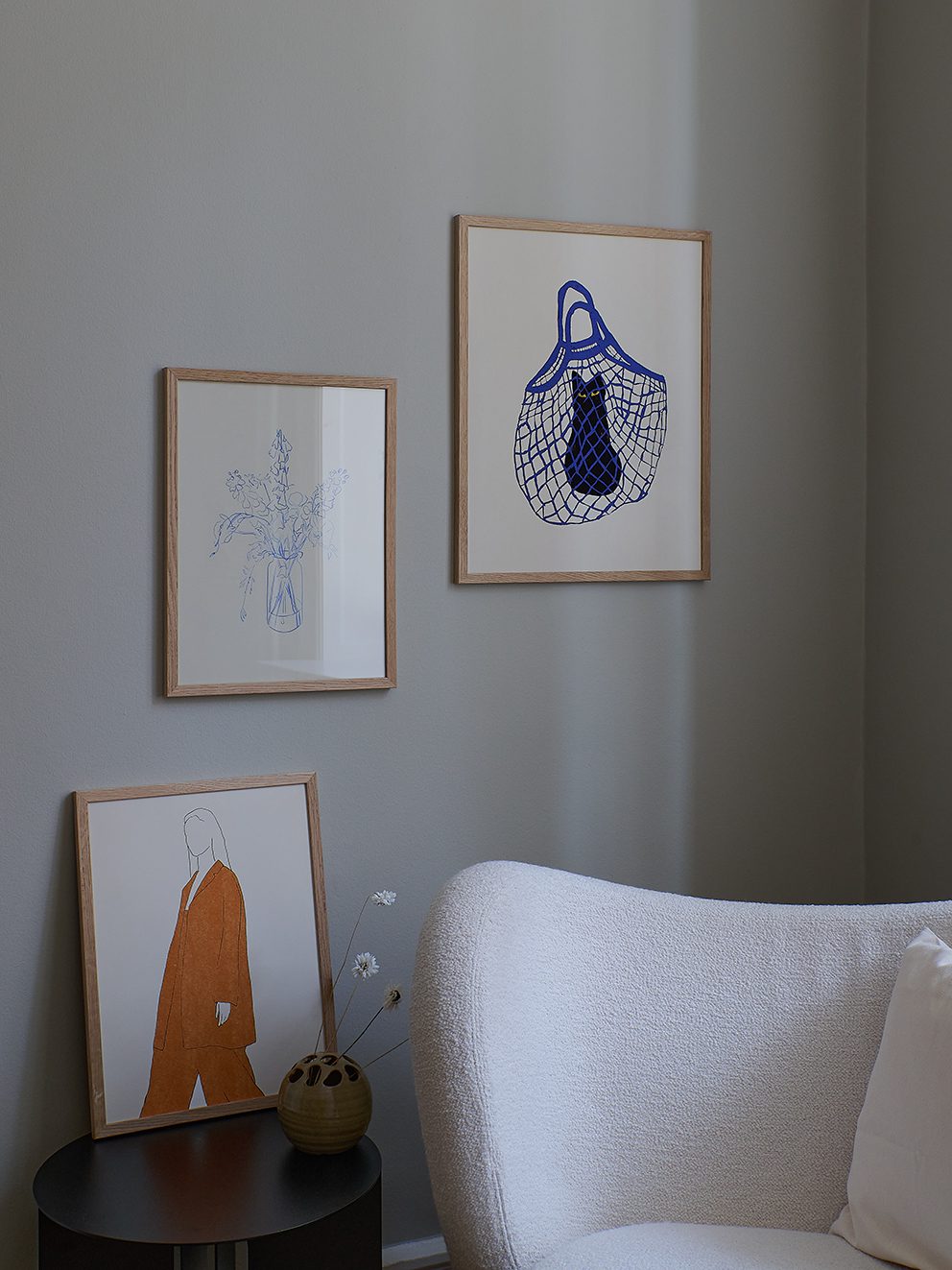 アートポスター Chloe Purpero Johnson／Flower Study（30cm×40cm）