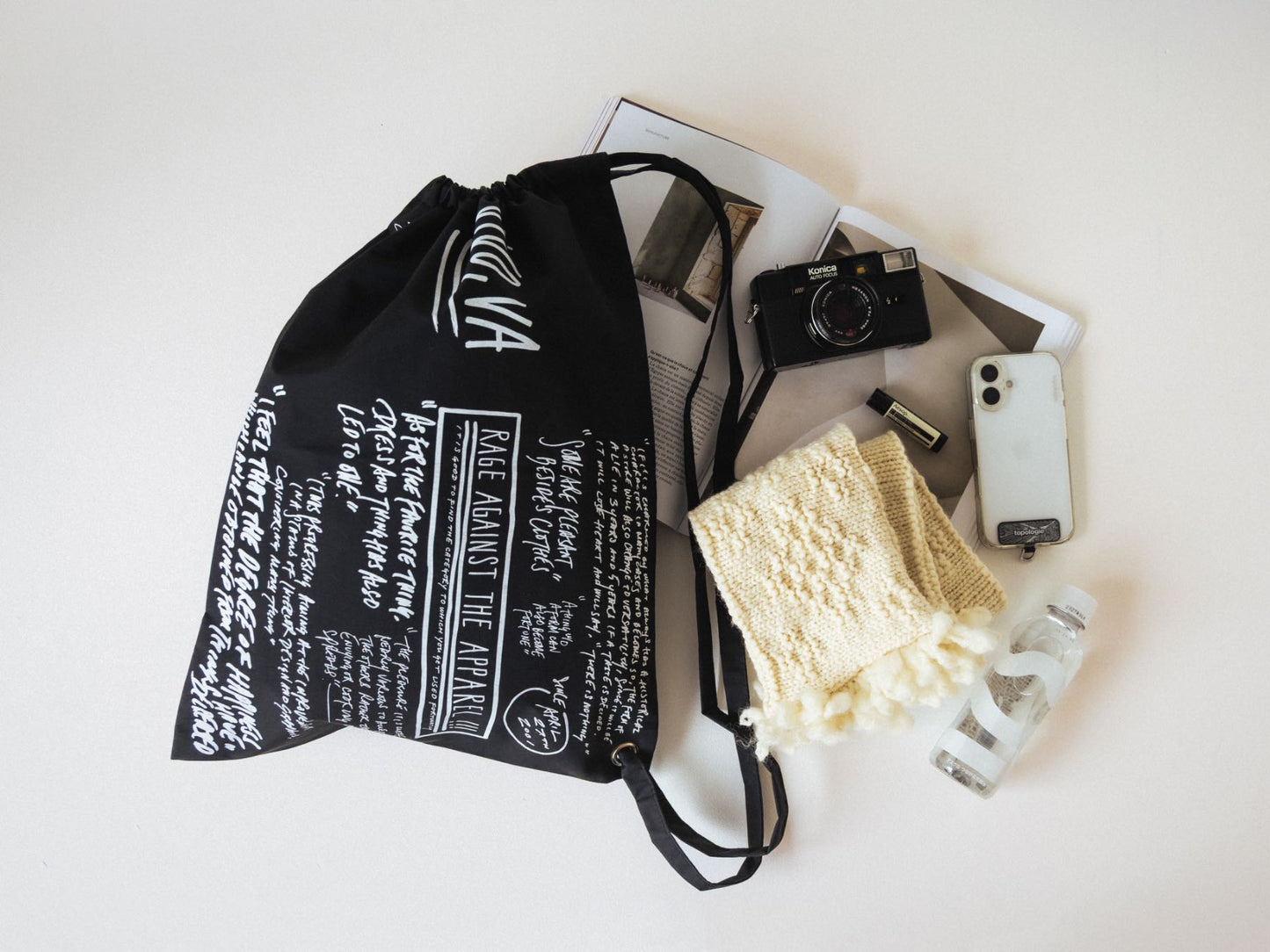 MGNO.6 × ViVO,VA オリジナルバッグ／ブラック