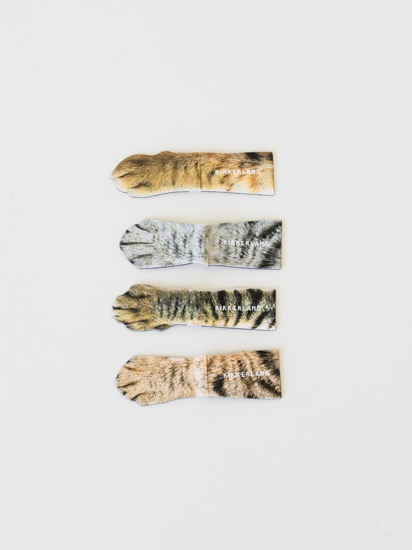 MAGNETIC CAT PAW BOOKMARKS（ブックマーク4個セット）｜文具