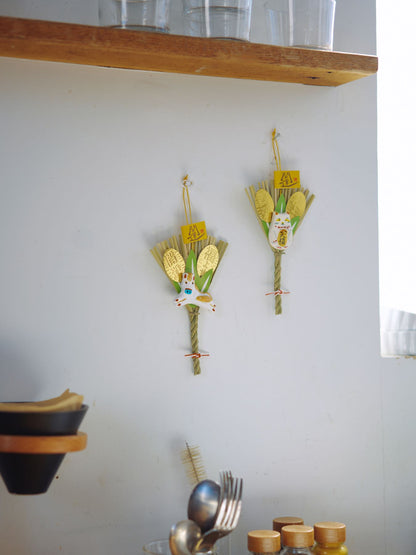 TIER めでタイヤー わら熊手