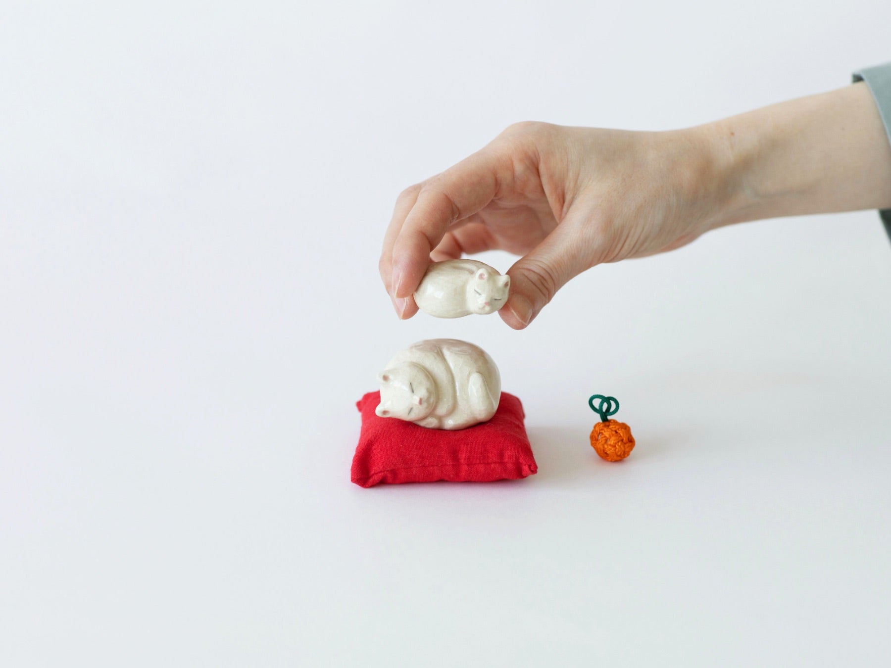 ま工房 × Orneko 猫の鏡餅｜オルネコ（ネコモチーフ）｜オルネ ド