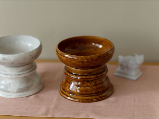 兵山窯 × Orneko フードボウル&スタンドセット