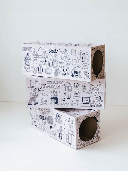 STOMACHACHE. × Orneko ネコトンネル