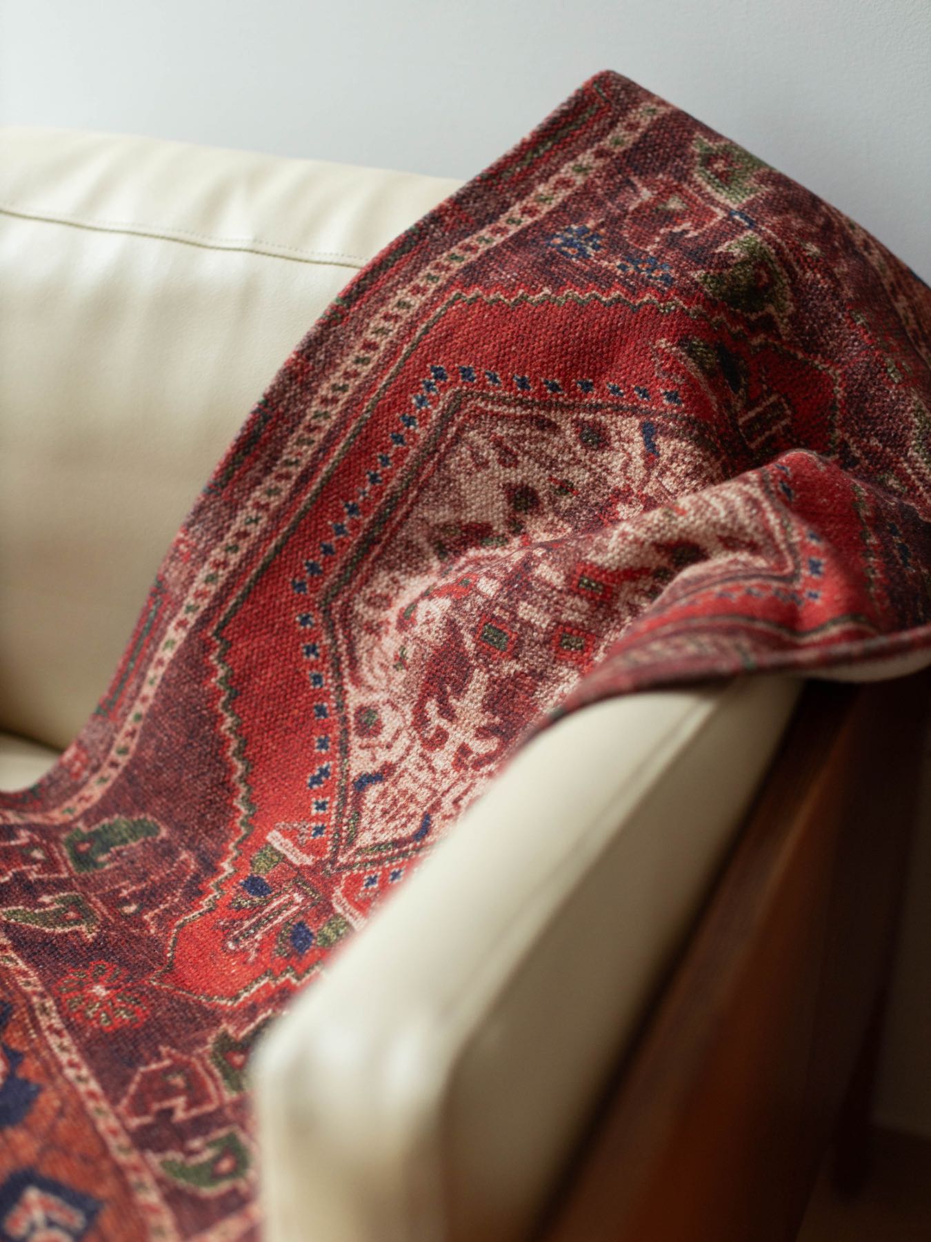 オリジナル・ヴィンテージラグ柄プリントマット