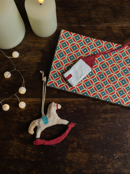 fog linen work ペーパーマッシュ ホリデーオーナメント