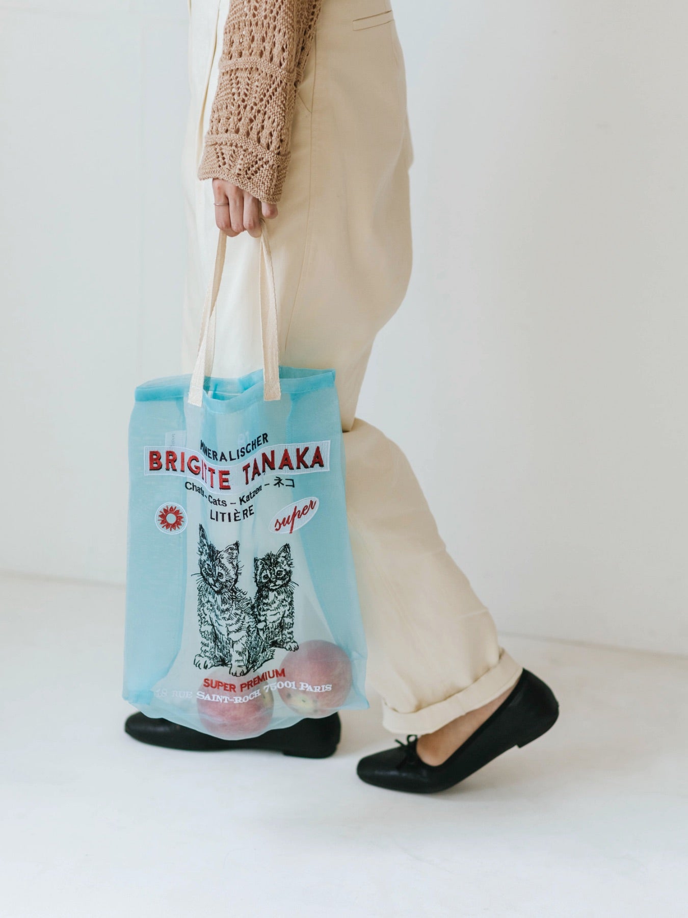 Brigitte Tanaka バッグ／Chat Bleu Menthe｜バッグ｜オルネ ド