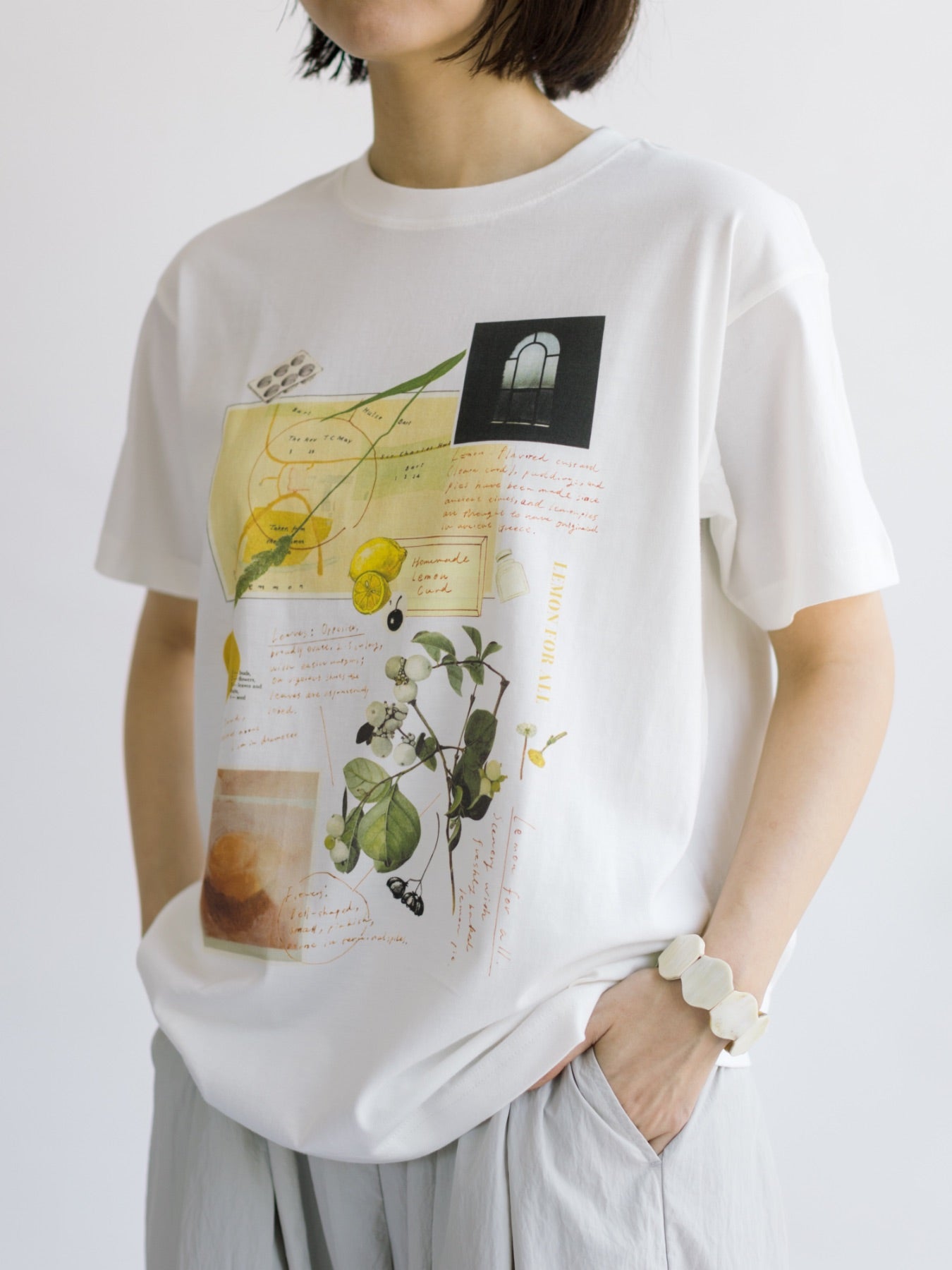 Sweet Little Nothing Tシャツ（LEMON）｜洋服｜オルネ ド フォイユ