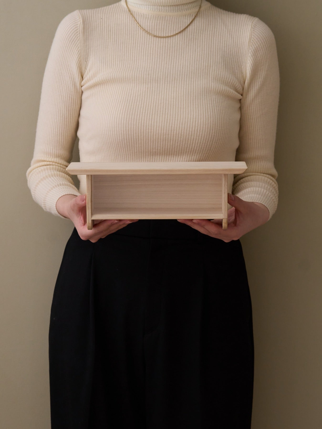 オリジナル・桐のディスプレイ棚（神棚）｜壁飾り・ウォールデコ