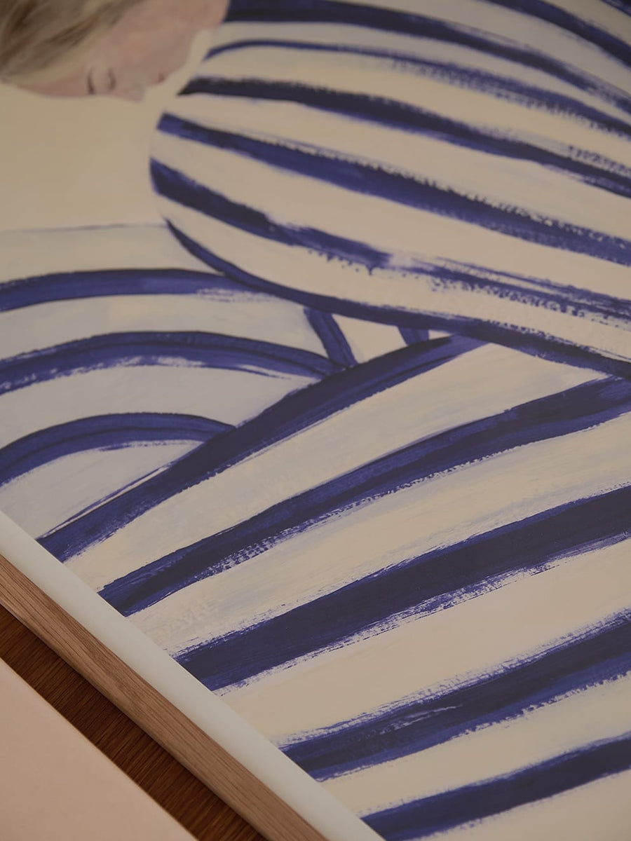 アートポスター SOFIA LIND／Blue Stripe At Concorde（50cm×70cm）