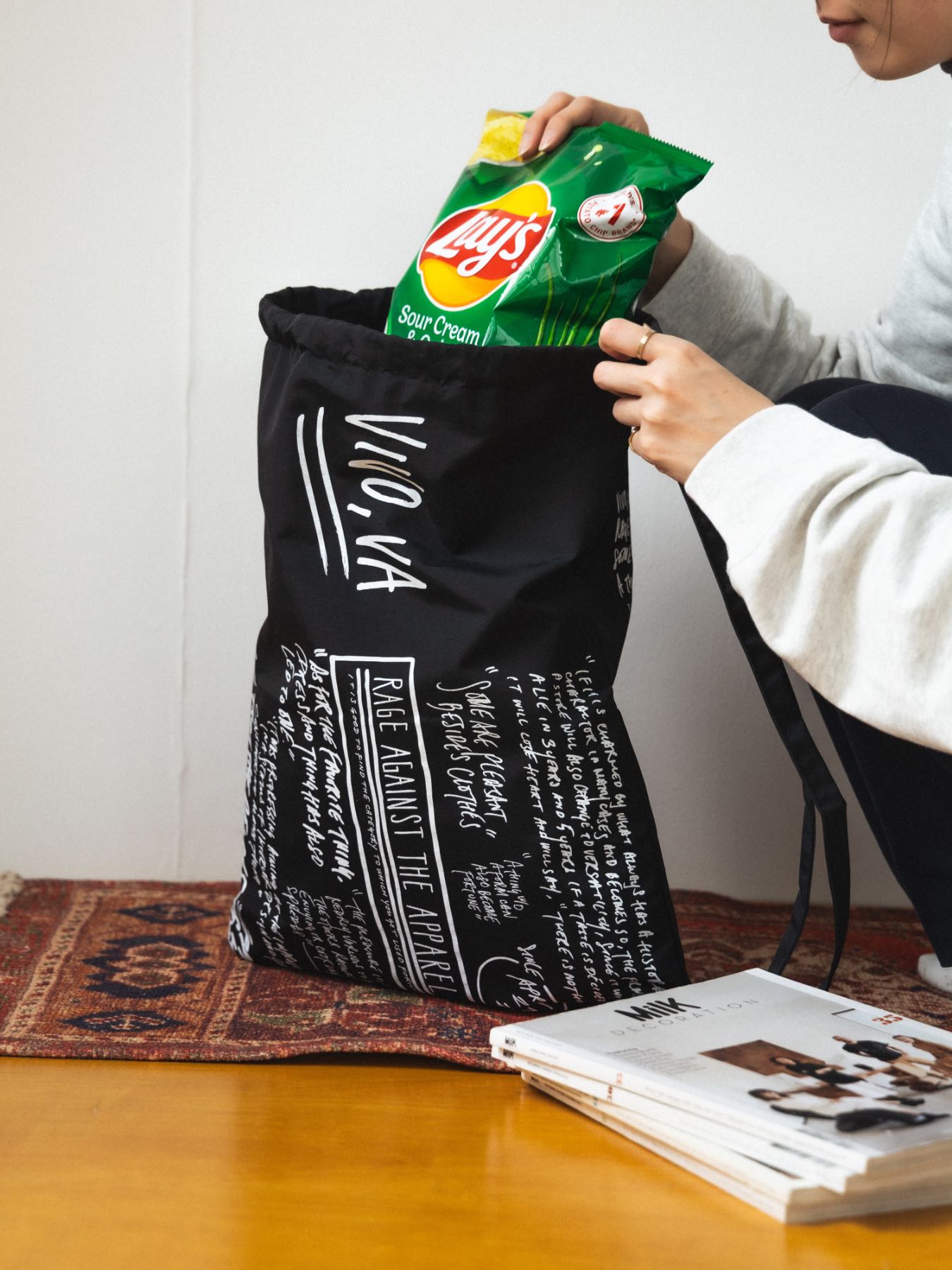 MGNO.6 × ViVO,VA オリジナルバッグ／ブラック