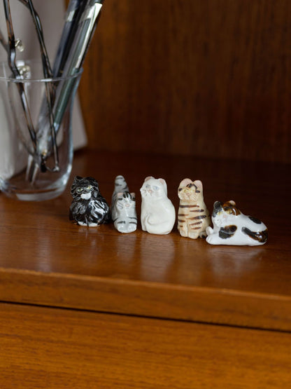 幸生窯 ネコのフェーブ 5点セット（別注）