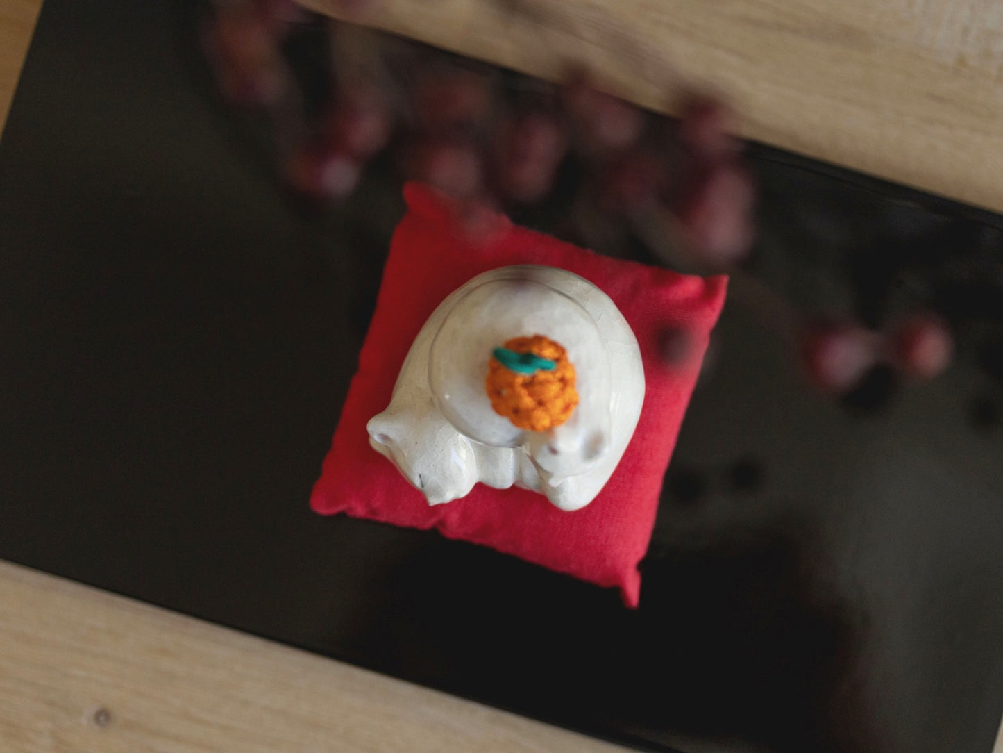 ま工房 × Orneko 猫の鏡餅