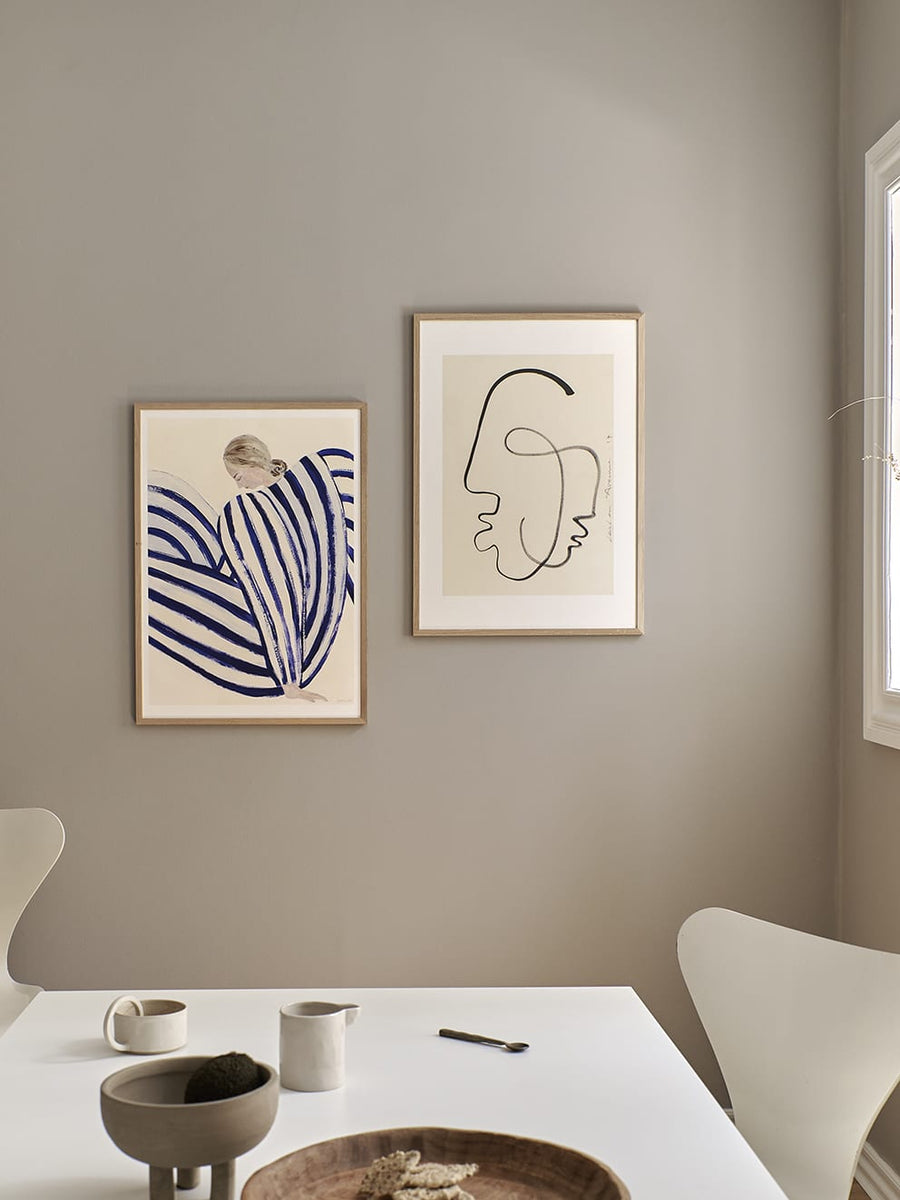 アートポスター SOFIA LIND／Blue Stripe At Concorde（50cm×70cm）