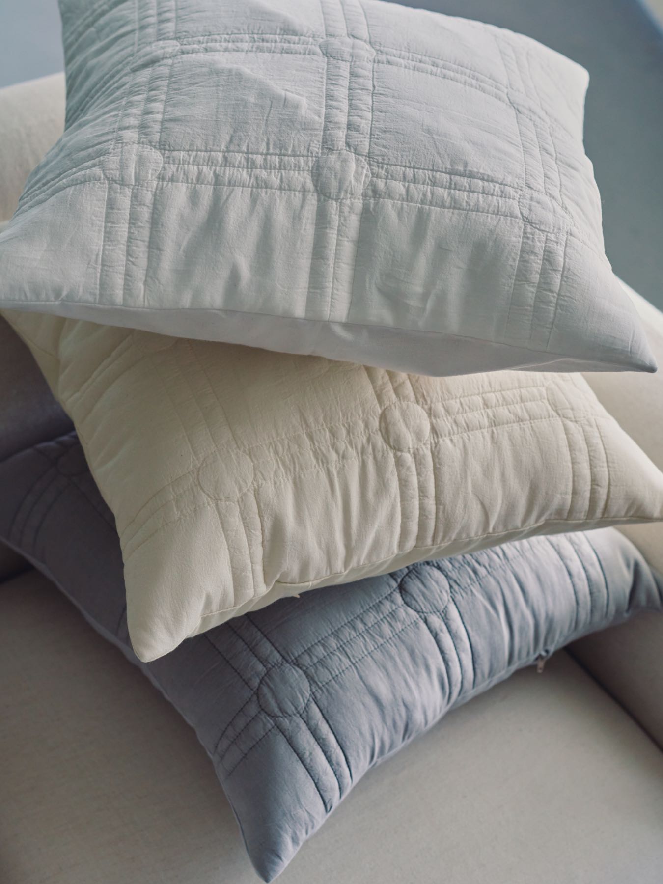 オリジナル・キルティングクッションカバー Sommelle