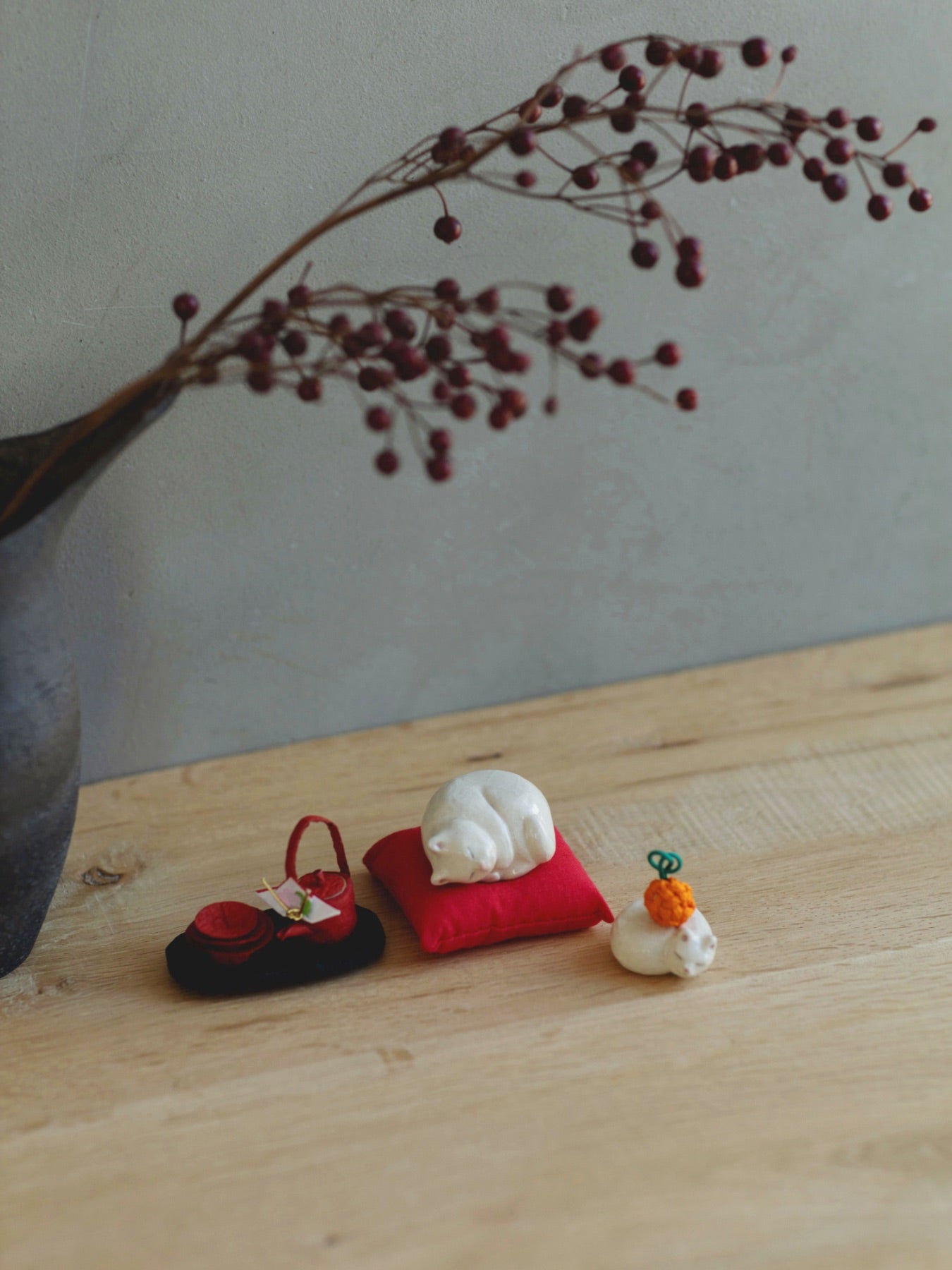 ま工房 × Orneko 猫の鏡餅