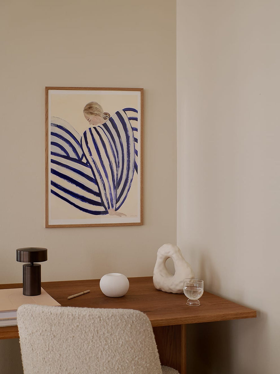 アートポスター SOFIA LIND／Blue Stripe At Concorde（50cm×70cm）