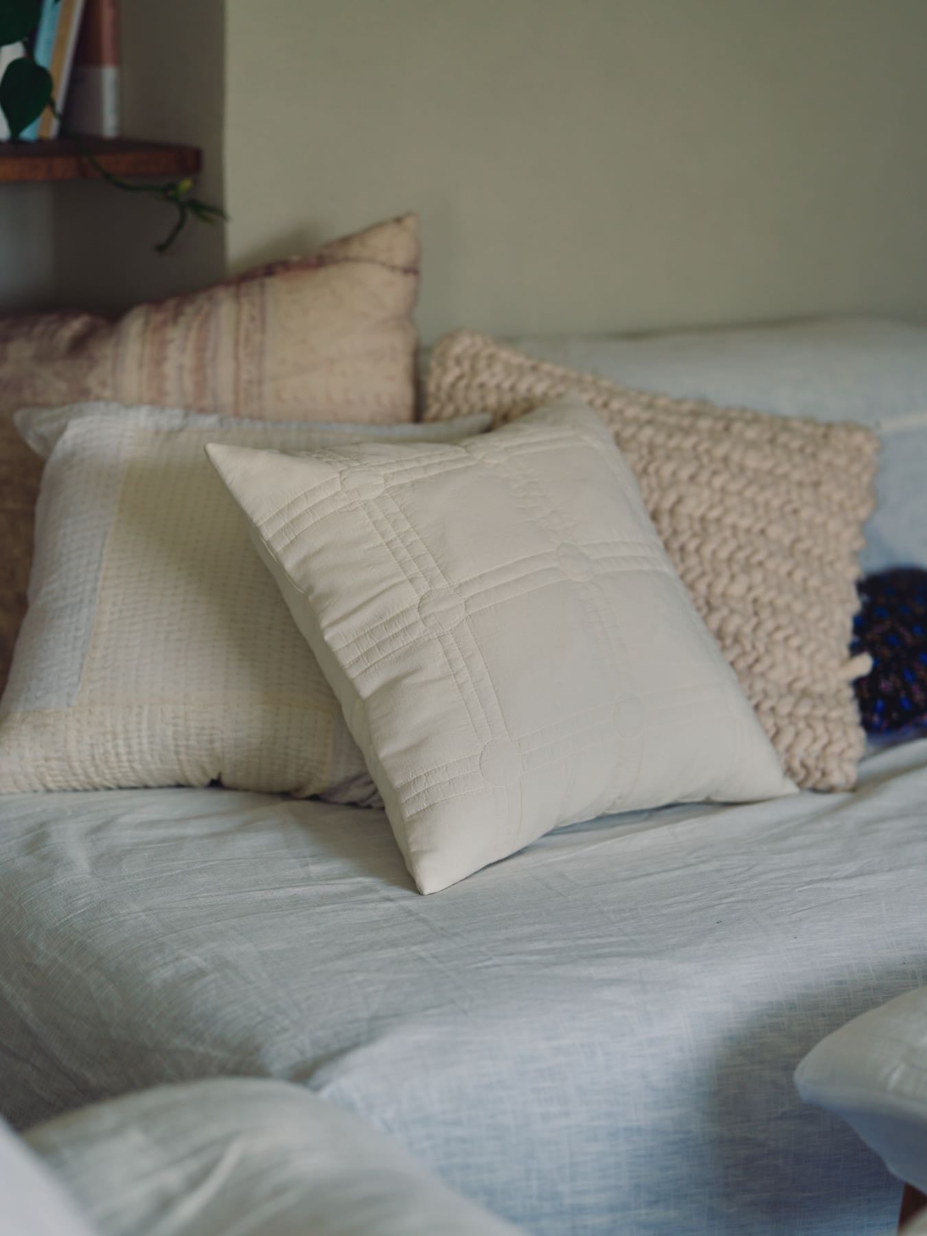 オリジナル・キルティングクッションカバー Sommelle