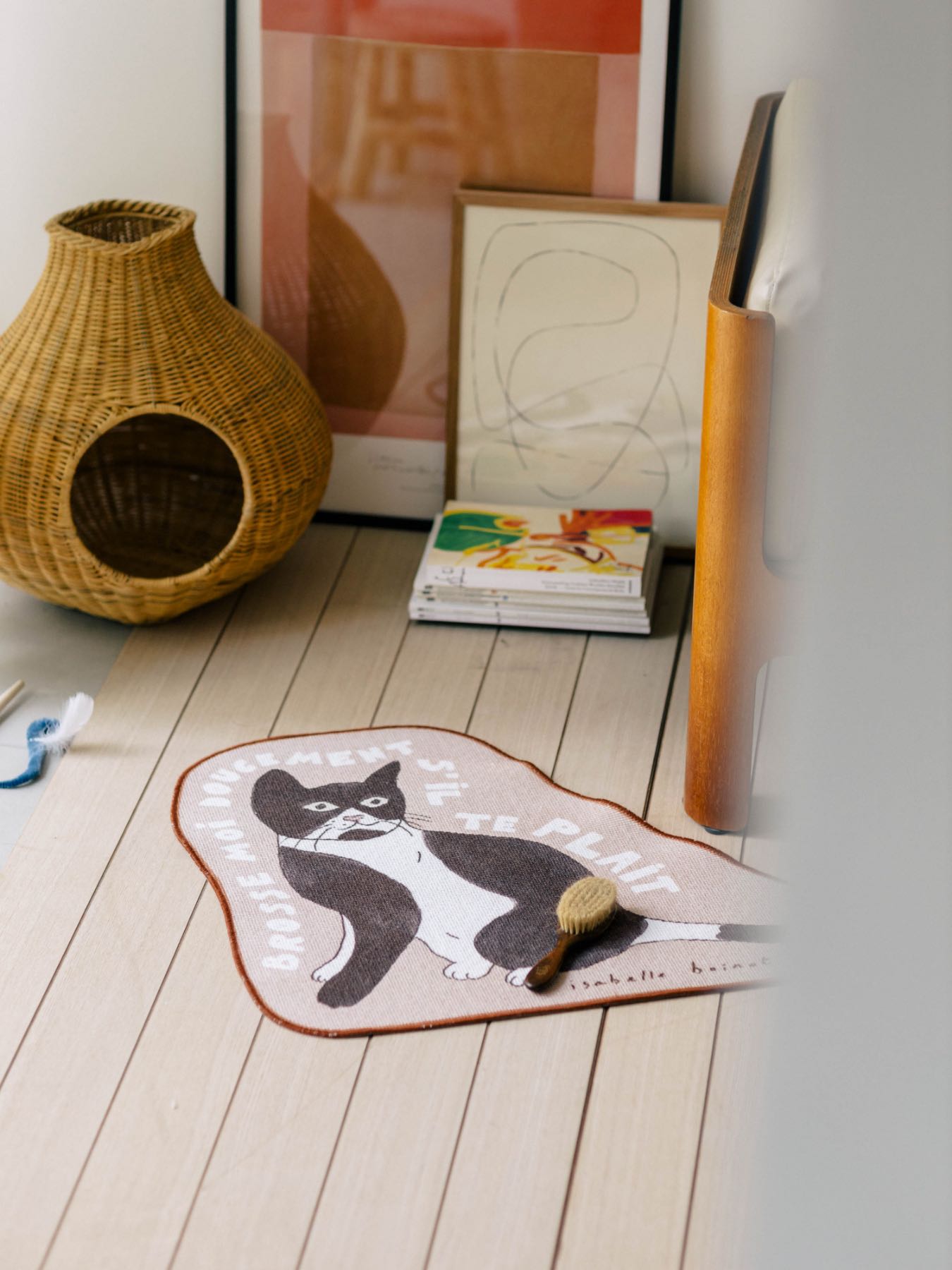 isabelle boinot × Orneko ケアマット（62×59cm）｜オルネコ