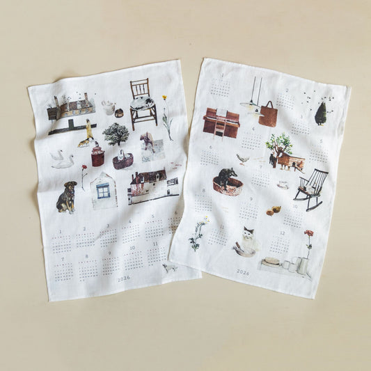 MISATO OGIHARA × fog linen work  2026 リネンカレンダ－