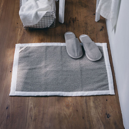 fog linen work × Orné de Feuilles 別注リネンパイルバスマット