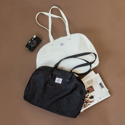 ne pense pas デニムボストンバッグ