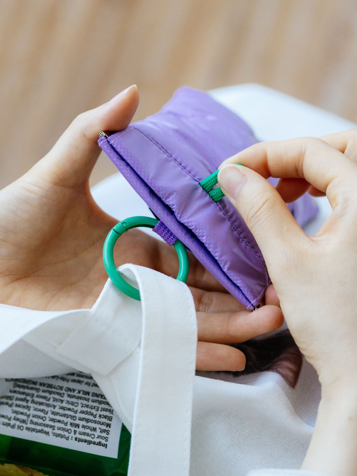 POY プチパデッド トラッシュポーチ（携帯用ゴミ箱）｜ポーチ｜オルネ