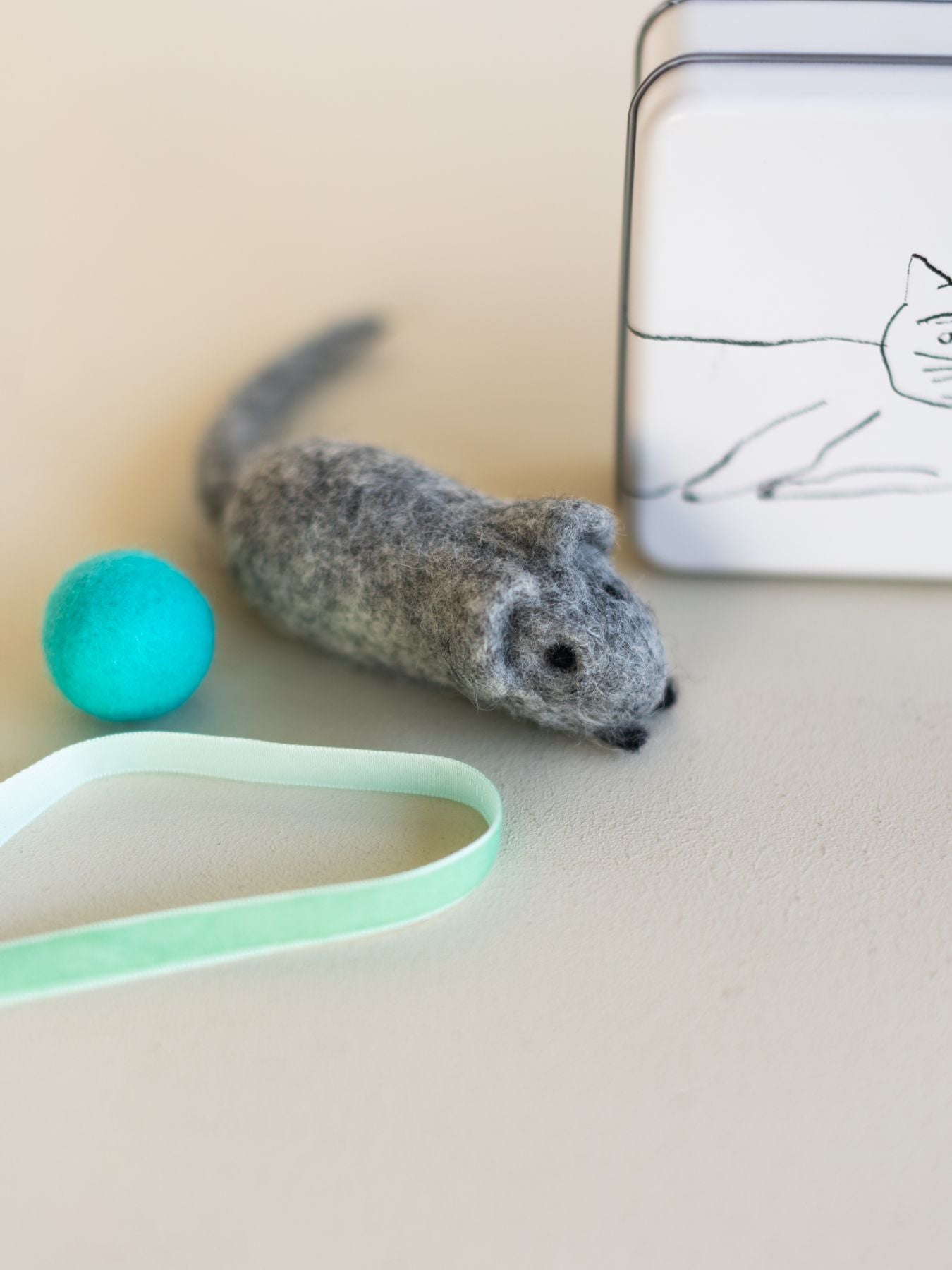 フェルトのネズミ