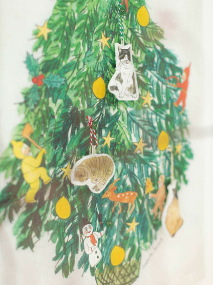 isabelle boinot × fog linen work 猫のオーナメント（3個セット）